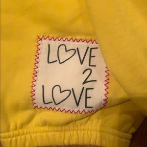 Peace Love World sweats